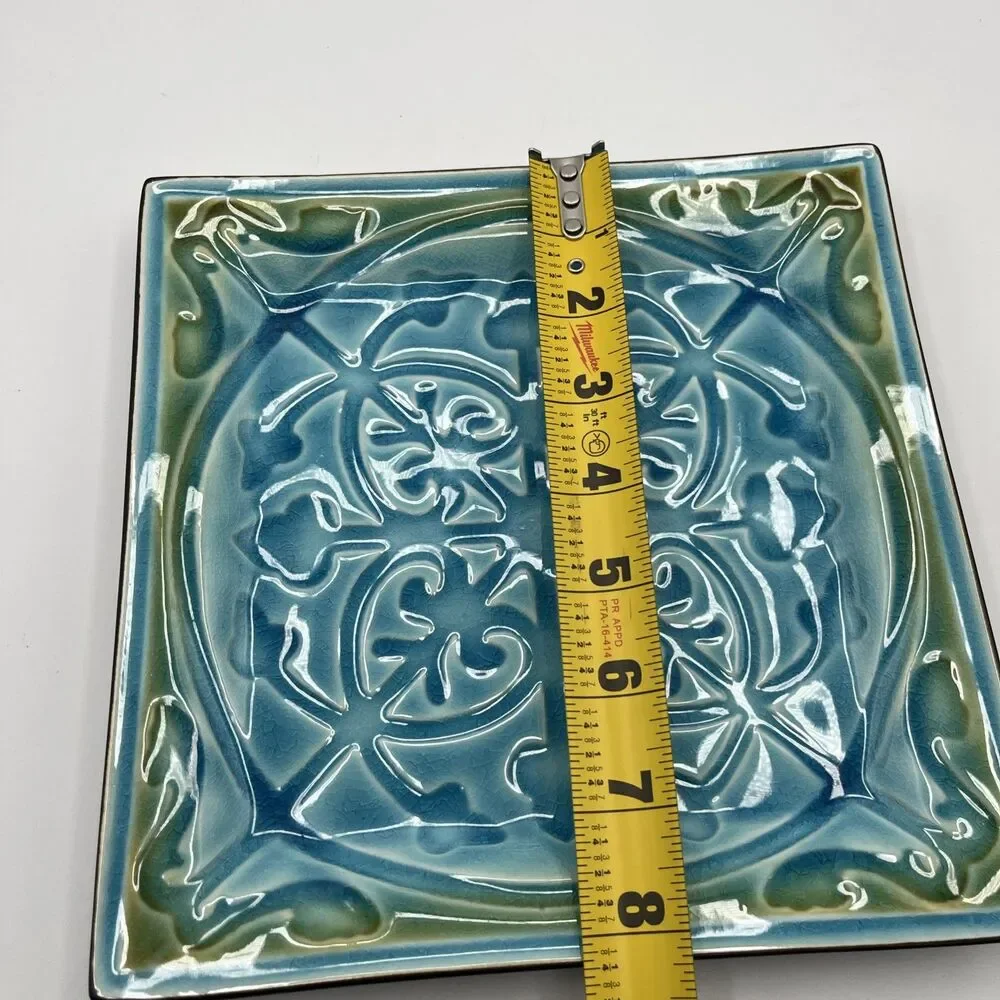 Roscher Lorelei colorful stylish square 8 1/4